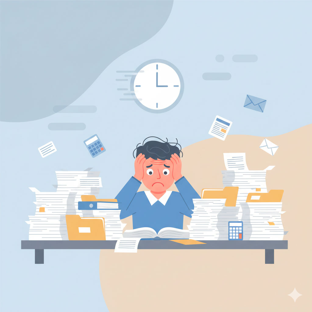 Stress et conséquences du retard administratif